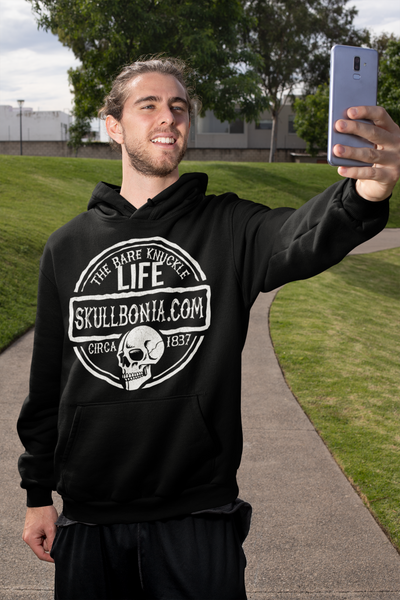 The Bare Knuckle Life Skull Hoodie